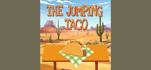 The Jumping Taco game banner - find where to play in the cloud