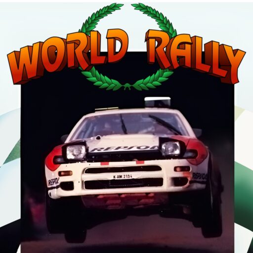 World Rally Championship game banner