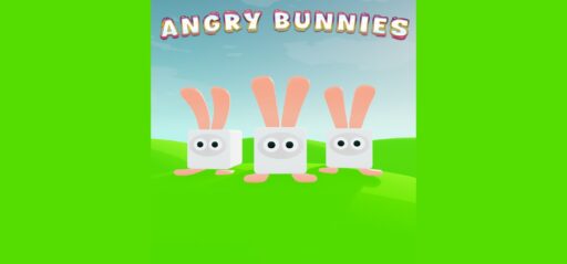 Angry Bunnies game banner - find where to play in the cloud
