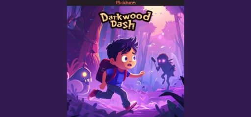 Pixicharm - Darkwood Dash game banner - find where to play in the cloud