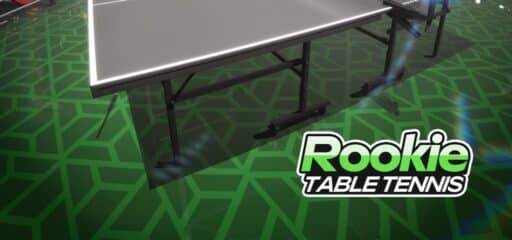 Rookie Table Tennis game banner - find out how to play with cloud gaming