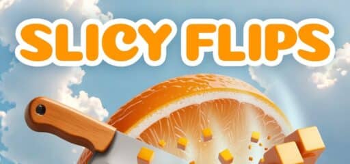 Slicy Flips game banner - find where to play in the cloud