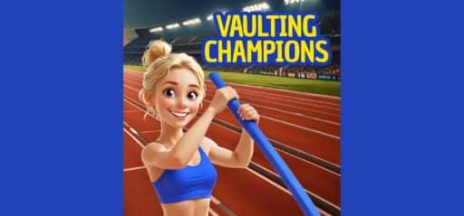 Vaulting Champions game banner - find where to play in the cloud
