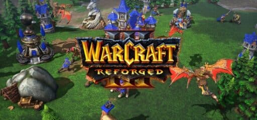 Warcraft III: Reforged game banner - find out how to play with cloud gaming