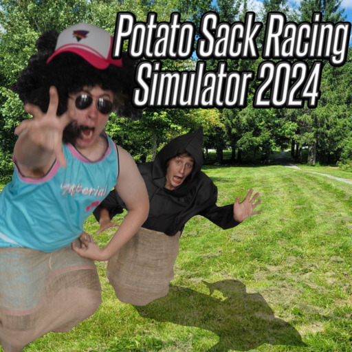 Potato Sack Racing Simulator 2024 game banner