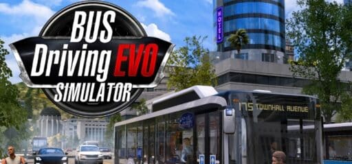 Bus Driving Simulator : EVO game banner - find where to play in the cloud
