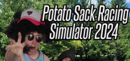 Potato Sack Racing Simulator 2024 game banner - find where to play in the cloud