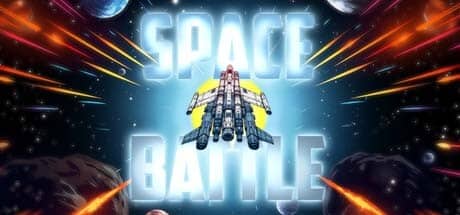 Space Battle game banner - find where to play in the cloud