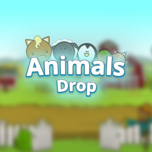 Animals Drop game banner - find out how to play with cloud gaming