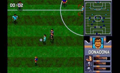 AWS Pro Moves Soccer Sega Genesis/Mega Drive gameplay screenshot