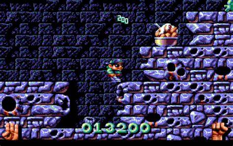 Magic Pockets gameplay screenshot by The Bitmap Brothers on ZX Spectrum