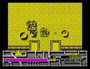 Marauder ZX Spectrum game play screenshot