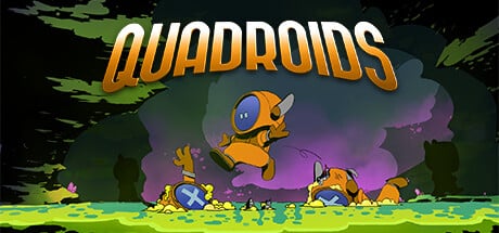 Quadroids game banner - find out how to play with cloud gaming