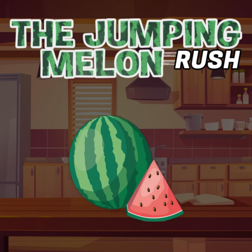 The Jumping Melon Rush game banner