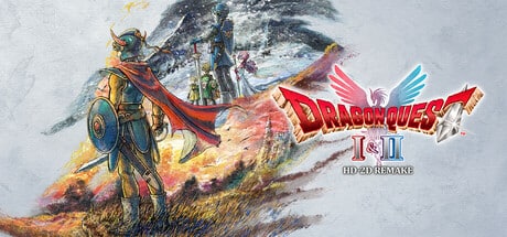 Dragon Quest I & II HD-2D Remake game banner - find out how to play with cloud gaming
