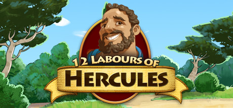 12 Labours of Hercules game banner - find where to play in the cloud