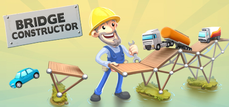 Bridge Constructor game banner - find where to play in the cloud