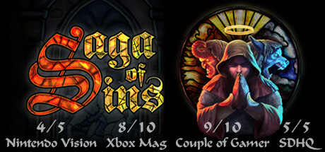 Saga of Sins game banner - find out how to play with cloud gaming
