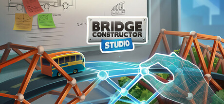 Bridge Constructor Studio game banner - find out how to play with cloud gaming