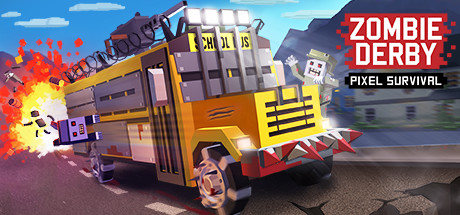 Zombie Derby: Pixel Survival game banner