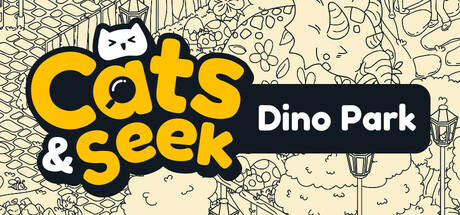 Cats and Seek : Dino Park game banner