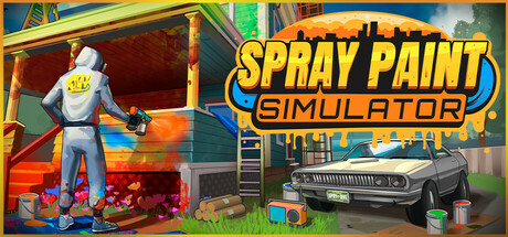 Spray Paint Simulator game banner - find where to play in the cloud