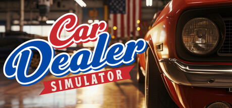 Car Dealer Simulator game banner - find where to play in the cloud