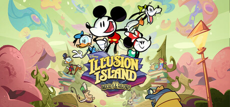Disney Illusion Island Starring Mickey & Friends game banner - find where to play in the cloud