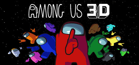 Among Us 3D game banner - find where to play in the cloud
