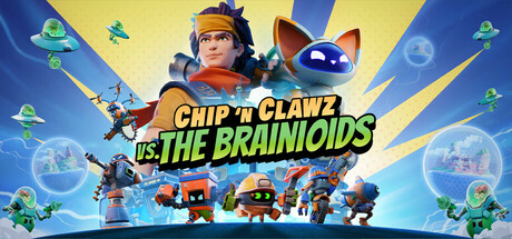 Chip ‘n Clawz vs. The Brainioids game banner