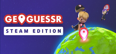 GeoGuessr game banner - find where to play in the cloud