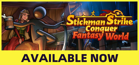Stickman Strikes: Conquer Fantasy World game banner
