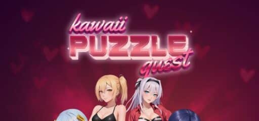 Kawaii Puzzle Quest game banner - find where to play in the cloud