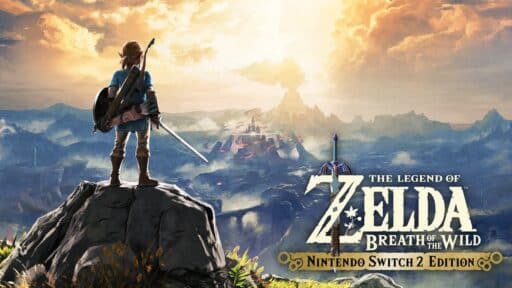 The Legend of Zelda: Breath of the Wild - Nintendo Switch 2 Edition game banner - find out how to play with cloud gaming