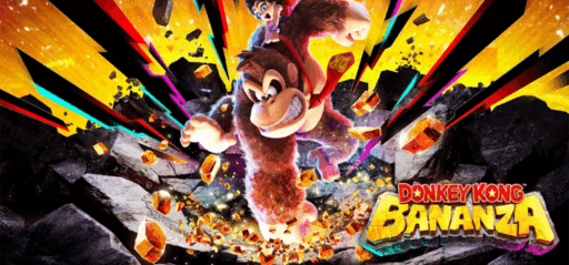 Donkey Kong Bananza game banner - find out how to play with cloud gaming