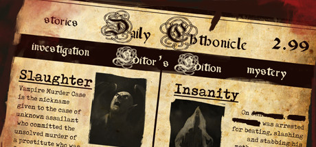 Daily Chthonicle game banner - find where to play in the cloud