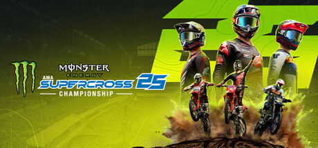 Monster Energy Supercross 25 - The Official Video Game game banner - find where to play in the cloud