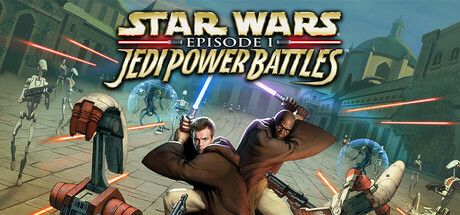 STAR WARS: Episode I: Jedi Power Battles game banner - find where to play in the cloud