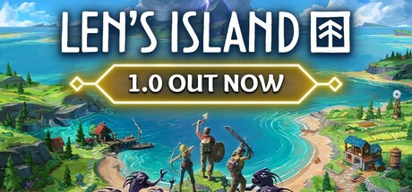 Len's Island game banner - find out how to play with cloud gaming