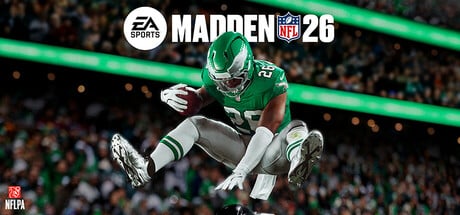 Madden NFL 26 game banner - find where to play in the cloud