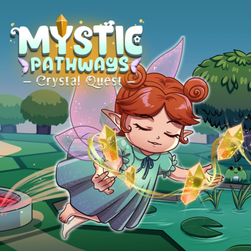 Mystic Pathways: Crystal Quest game banner