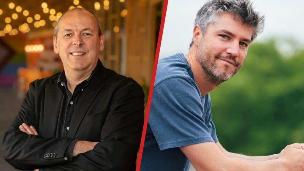 Christophe Derennes and Charlie Guillemot, Ubisoft CO-CEOs