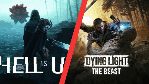 Collage of Game Banners for Hell is Us and Dying Light: The Beast