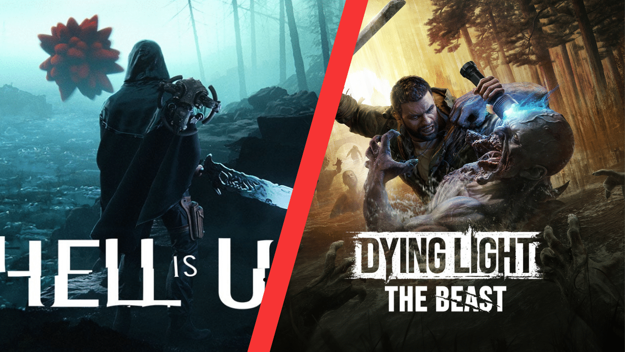 Collage of Game Banners for Hell is Us and Dying Light: The Beast