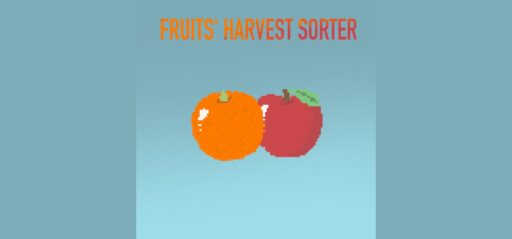 Fruits' harvest sorter game banner - find where to play in the cloud
