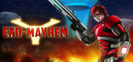 Exo Mayhem: Open-World Supervillain Simulator game banner - find out how to play with cloud gaming