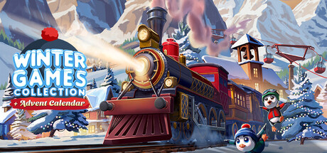 Winter Games Collection + Advent Calendar game banner - find out how to play with cloud gaming