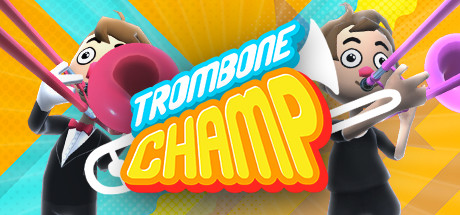 Trombone Champ game banner - find out how to play with cloud gaming