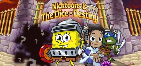 Nicktoons & The Dice of Destiny game banner - find out where to play in the cloud