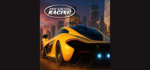 Pro Virtual Racing game banner
